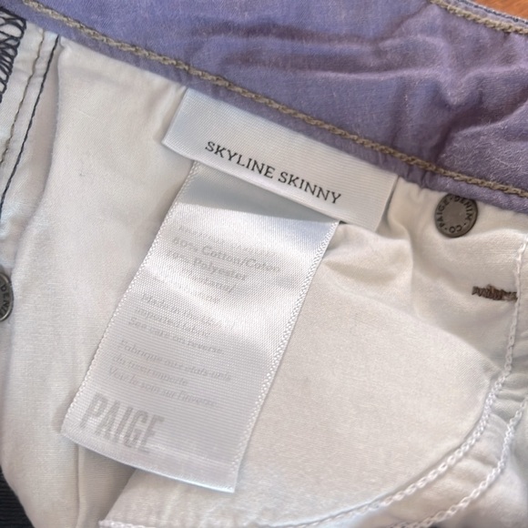 Paige Skyline Skinny Jeans size 26 - Picture 7 of 9